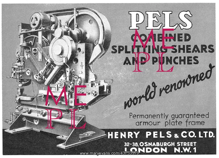 : Pels Combined Splitting Shears & Punches : Pels Combined Splitting Shears & Punches