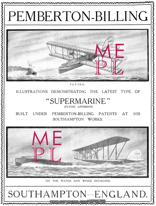 : Pemberton-Billing Flying Boats : Pemberton-Billing Flying Boats