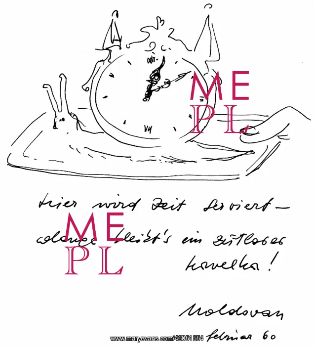 : Pen drawing by Kurt Moldovan : Pen drawing by Kurt Moldovan