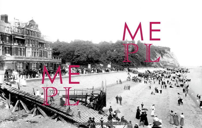  : Penarth, the Beach 1896