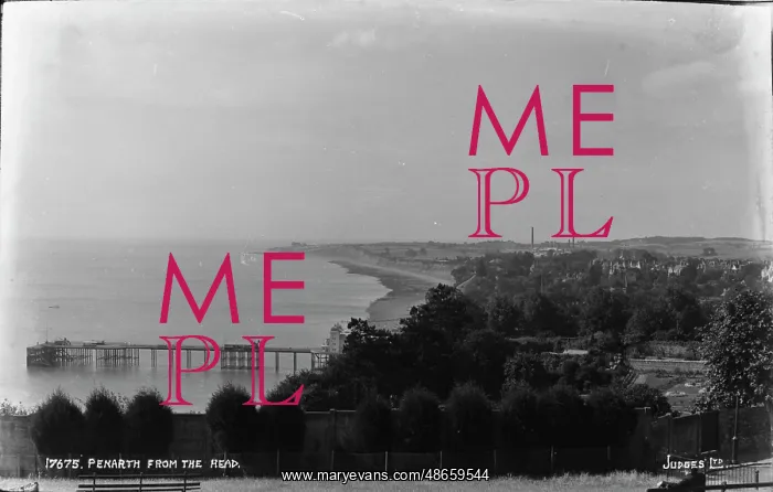 : Penarth from the Head : Penarth from the Head