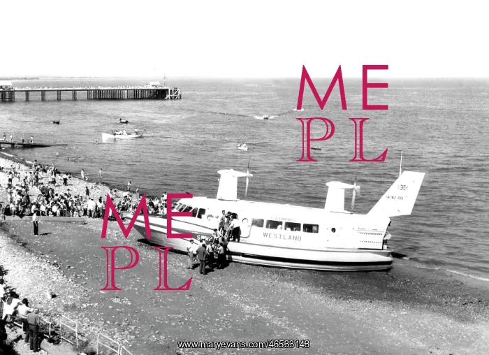  : Penarth, the Hovercraft 1963