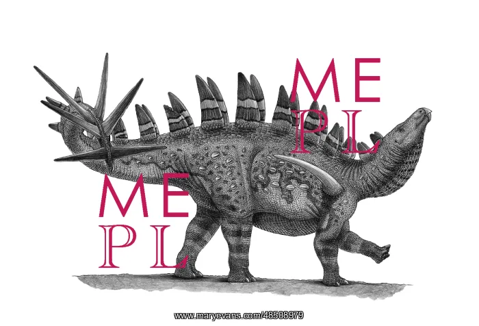 : Pencil drawing of Chungkingosaurus jiangbeiensis : Pencil drawing of Chungkingosaurus jiangbeiensis