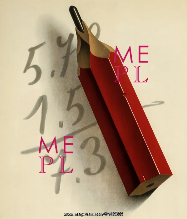 : Pencil Nub and Equation : Pencil Nub and Equation