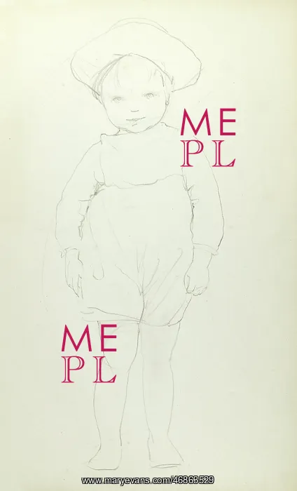 : Pencil sketch of little boy : Pencil sketch of little boy