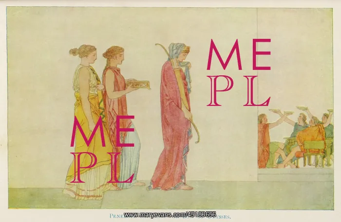 : PENELOPE BRINGS THE BOW : PENELOPE BRINGS THE BOW