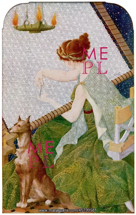 : Penelope Embroidering : Penelope Embroidering