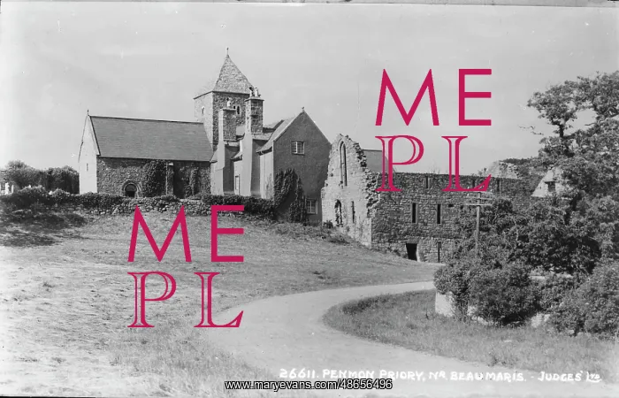 : Penmon Priory near Beaumaris : Penmon Priory near Beaumaris