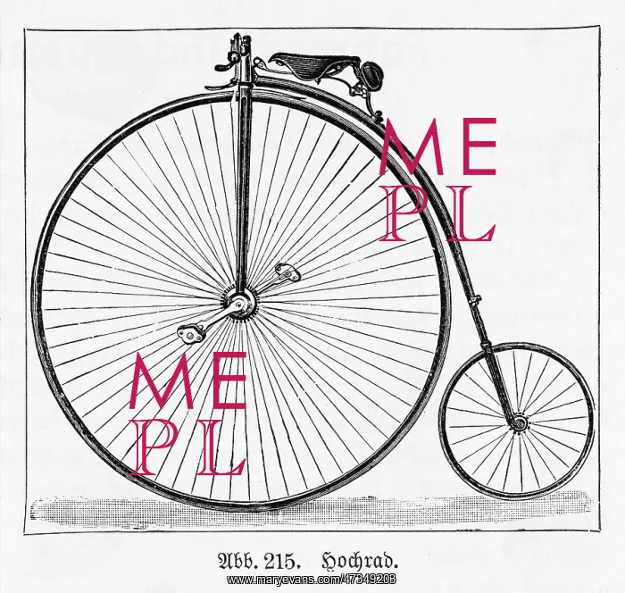 : Penny Farthing Bicycle : Penny Farthing Bicycle