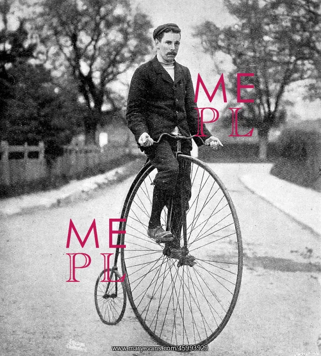 : The Penny Farthing or Ordinary Bicycle of the 1870s : The Penny Farthing or Ordinary Bicycle of the 1870s
