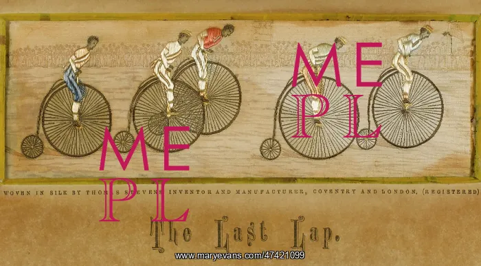 : Penny Farthing Race - Silk : Penny Farthing Race - Silk