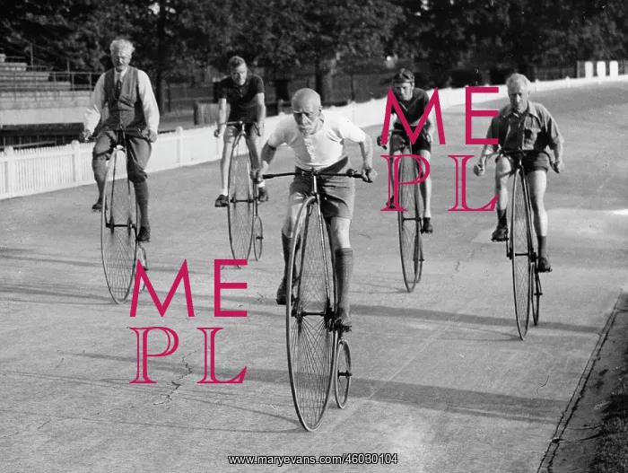 : Penny-farthing training : Penny-farthing training