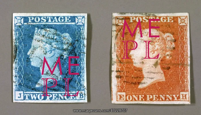 : PENNY RED / TUPPENNY BLUE : PENNY RED / TUPPENNY BLUE