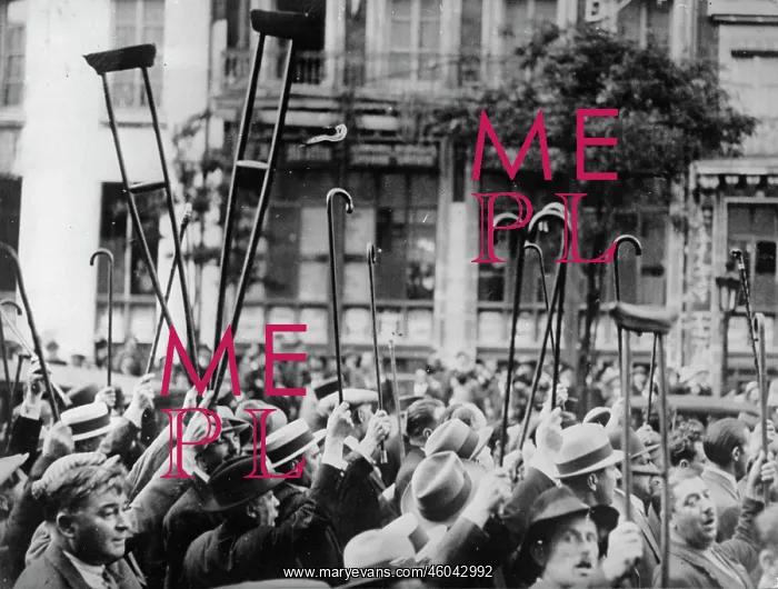 : Pensioners and disabled demonstration : Pensioners and disabled demonstration
