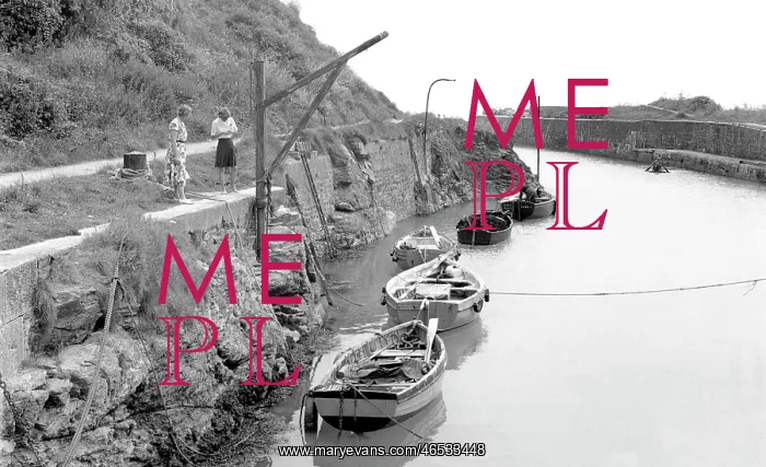  : Pentewan, the Harbour 1953