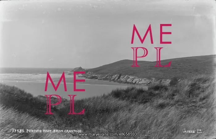 : Pentire East from Crantock : Pentire East from Crantock