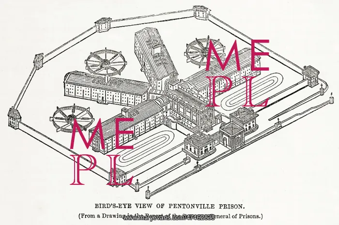 : Pentonville Prison 1844 : Pentonville Prison 1844