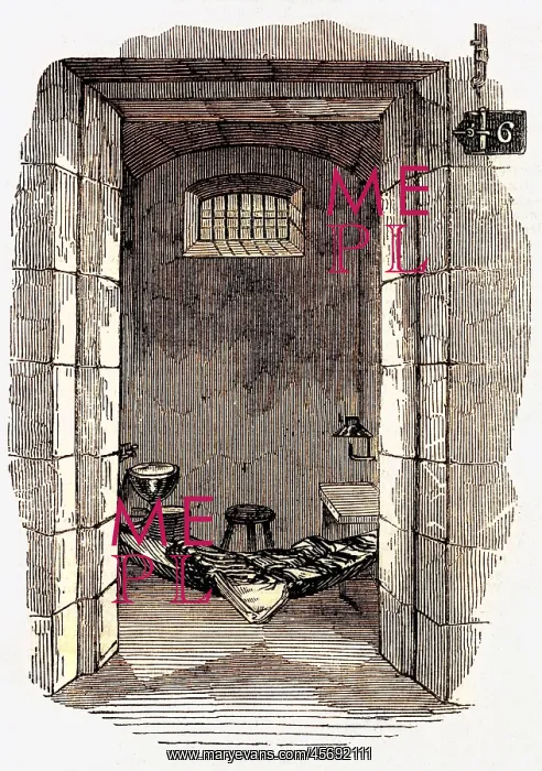: Pentonville prison cell 1843 : Pentonville prison cell 1843