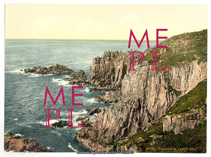 : Penzance, Land's End, Cornwall, England : Penzance, Land's End, Cornwall, England