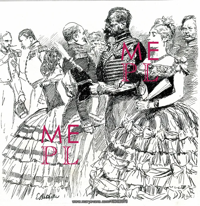  : People at a ball, Tuileries, Paris