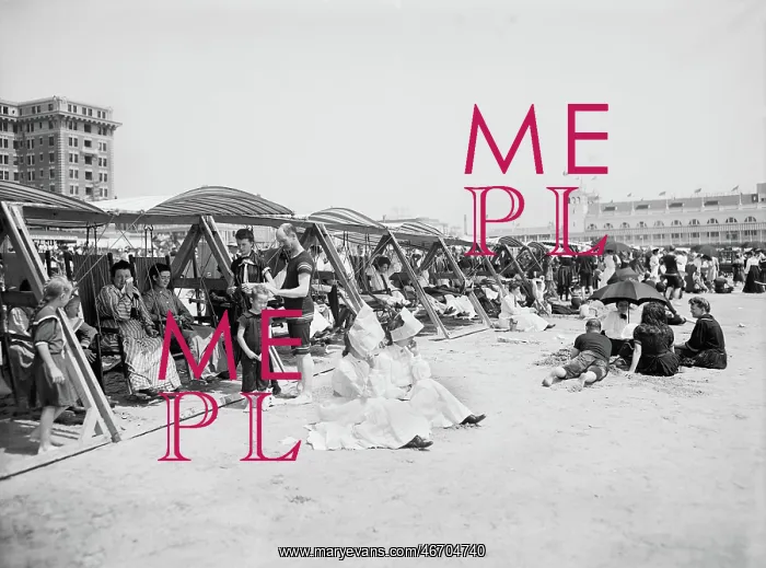 : People - beach - Atlantic City : People - beach - Atlantic City