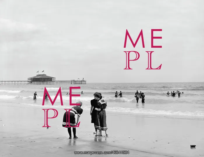 : People - Beach - Ocean - Maine : People - Beach - Ocean - Maine