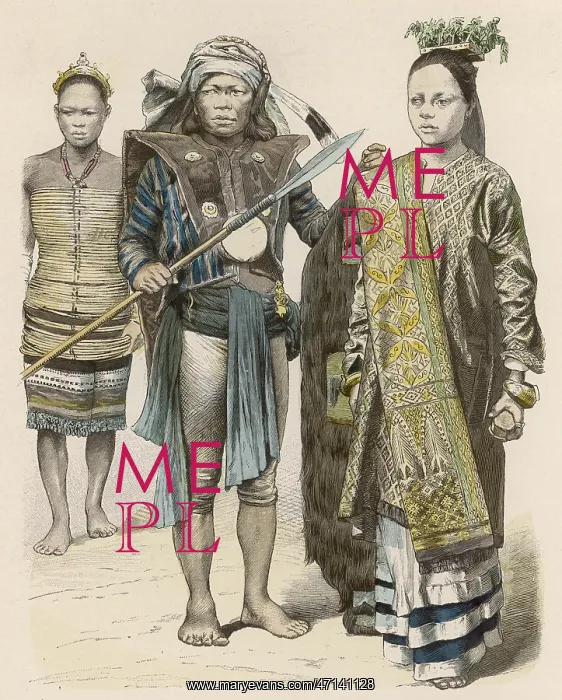 : People of Borneo, Indonesia : People of Borneo, Indonesia