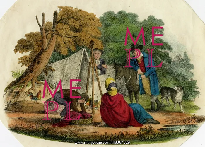  : People camping