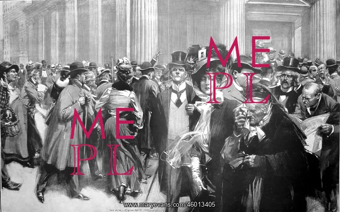 : People facing ruin from bank failure in the Panic 1907 : People facing ruin from bank failure in the Panic 1907