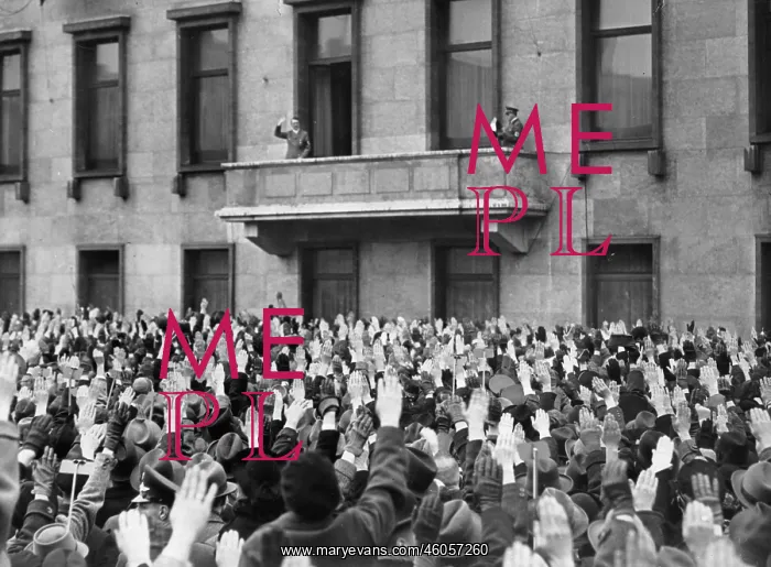 : People are hailing Adolf Hitler : People are hailing Adolf Hitler