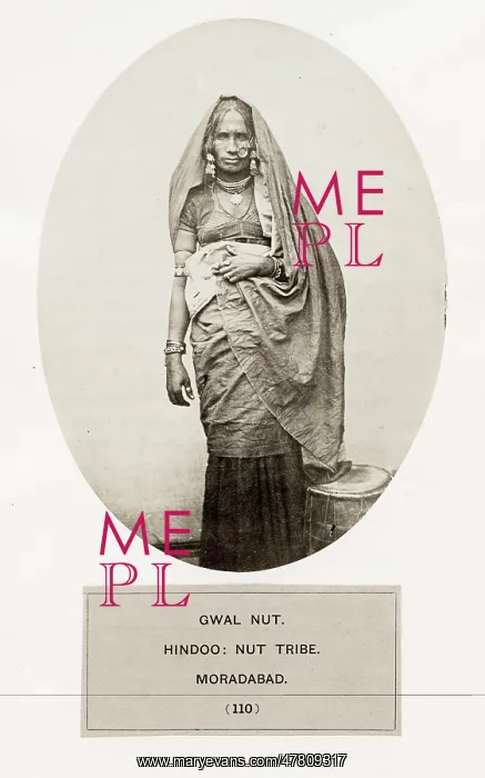 : People of India, indigenous tribe: Gwal Nut, Moradabad : People of India, indigenous tribe: Gwal Nut, Moradabad