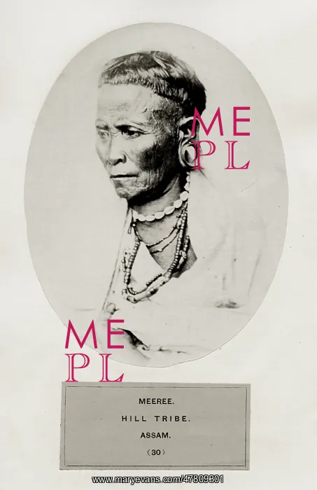 : People of India, indigenous tribe: Meeree, Assam : People of India, indigenous tribe: Meeree, Assam