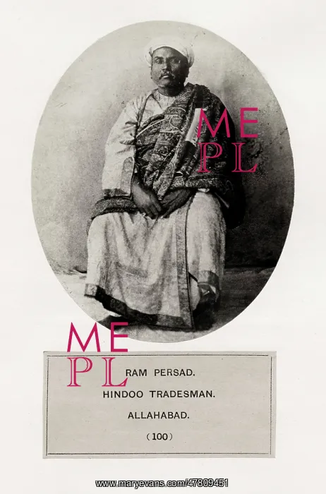 : People of India, indigenous tribe: - Ram Persad, tradesman : People of India, indigenous tribe: - Ram Persad, tradesman