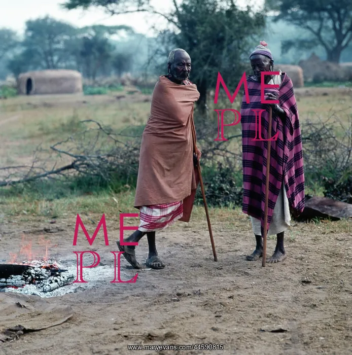 : People of Kenya: Maasai elders : People of Kenya: Maasai elders