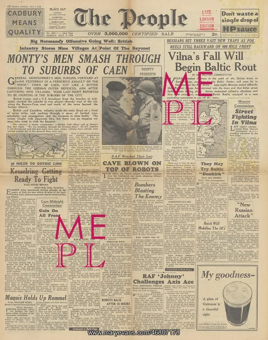 : The People front page Red Army enter Vilna : The People front page Red Army enter Vilna