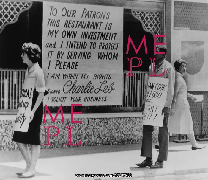 : People picketing outside an Atlanta restaurant ? : People picketing outside an Atlanta restaurant ?