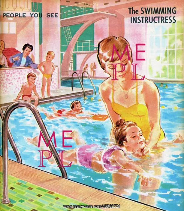 : People You See: The Swimming Instructress : People You See: The Swimming Instructress