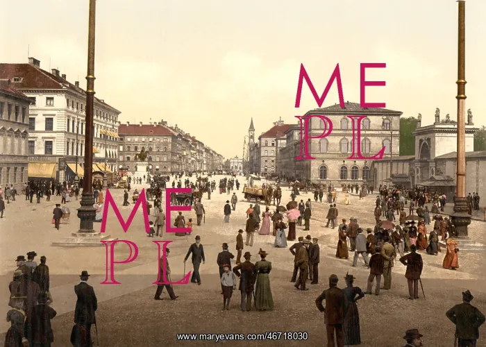 : People - Street - Buildings - Munich : People - Street - Buildings - Munich