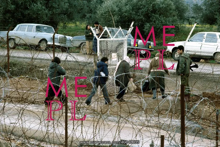 : People using a Border Crossing in Israel : People using a Border Crossing in Israel