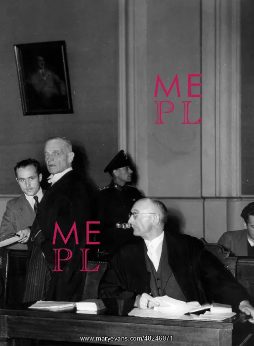 : People's Court trial, 1943 : People's Court trial, 1943