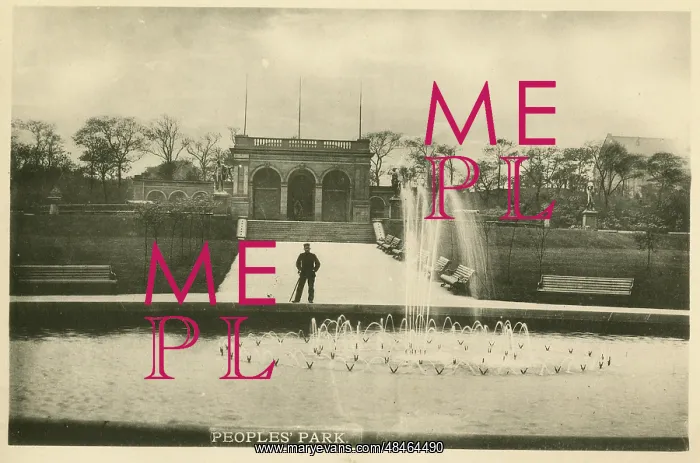 : Peoples Park, Halifax, Yorkshire : Peoples Park, Halifax, Yorkshire