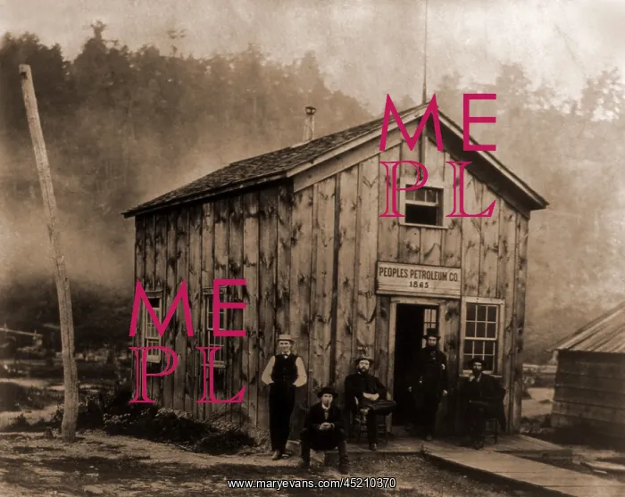 : Peoples Petroleum Co. in 1865. With the ? : Peoples Petroleum Co. in 1865. With the ?