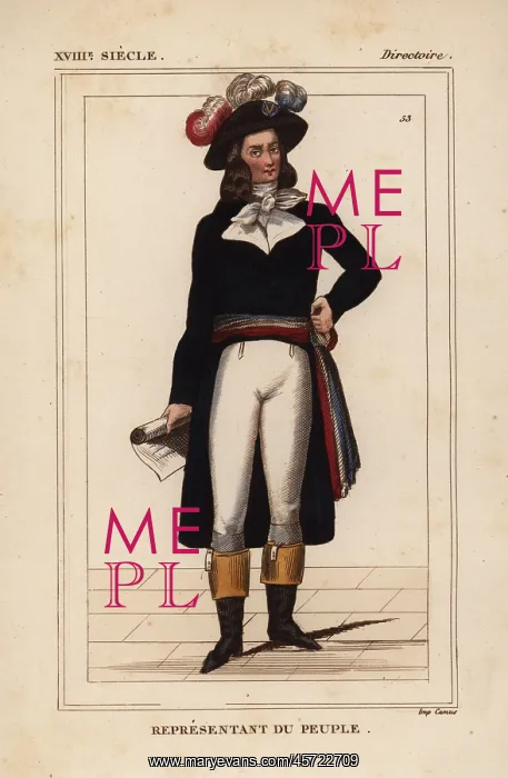 : People's representative, French Directory Era : People's representative, French Directory Era