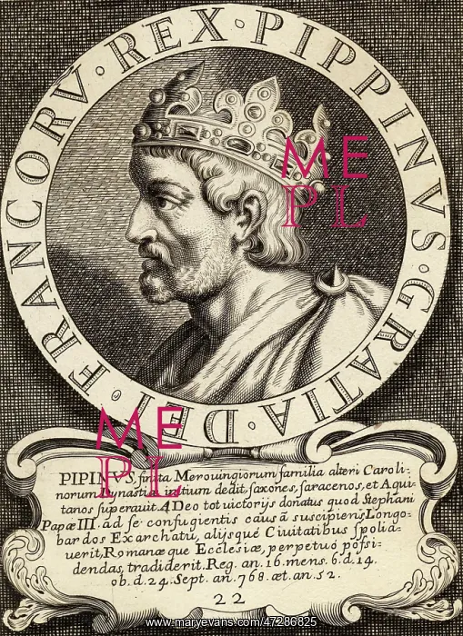 : PEPIN, FRENCH ROYALTY : PEPIN, FRENCH ROYALTY