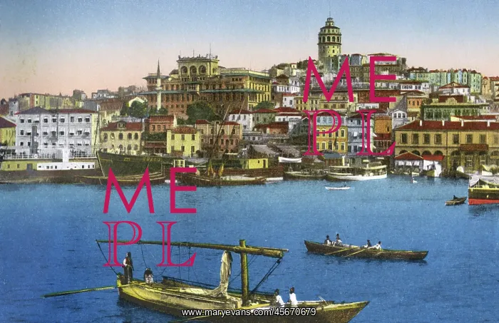 : The Pera and Galata Districts of Istanbul, Turkey : The Pera and Galata Districts of Istanbul, Turkey