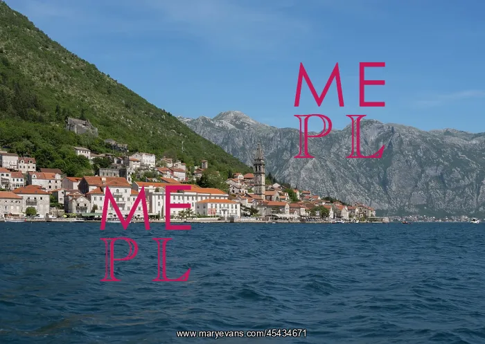 : Perast, Bay of Kotor, Montenegro : Perast, Bay of Kotor, Montenegro