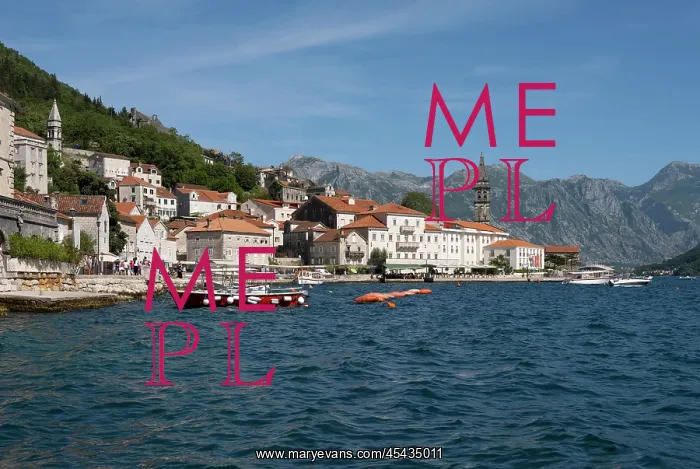 : Perast, Bay of Kotor, Montenegro : Perast, Bay of Kotor, Montenegro