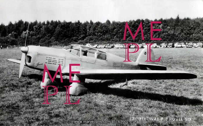 : Percival P3 Gull Six, G-ADPR, Jean, used by Jean Batten : Percival P3 Gull Six, G-ADPR, Jean, used by Jean Batten