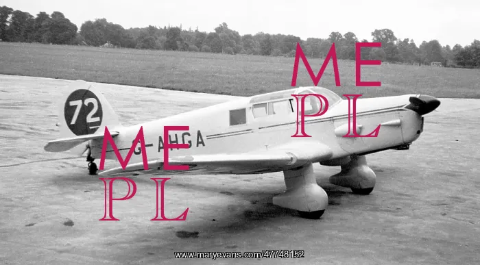 : Percival Proctor 3 G-AHGA : Percival Proctor 3 G-AHGA