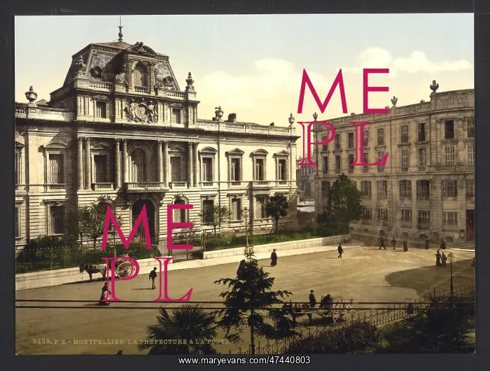 : The Perfecture (i.e. Pref?uecture) and post office, Montpel : The Perfecture (i.e. Pref?uecture) and post office, Montpel
